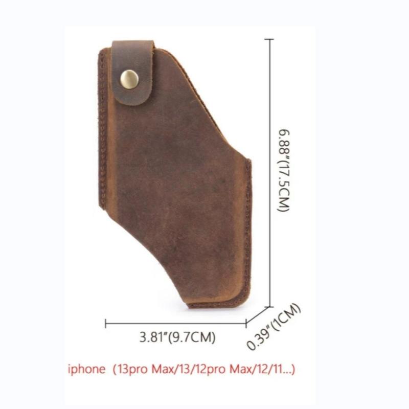 PU Leather Phone Holster with Belt Clip Loop, PU Leather Belt Case, Cell Phone Case for iPhone, Samsung