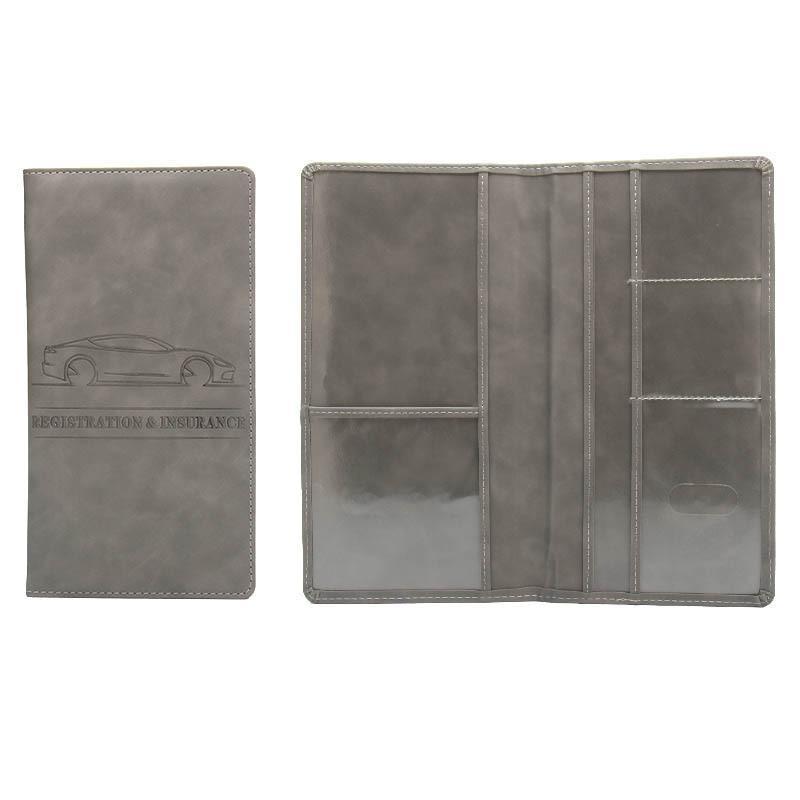 Car Registration and Insurance Holder, Multi-function Driving License Case, PU Leather Car Insurance Card Holder, Car Interior Accessories