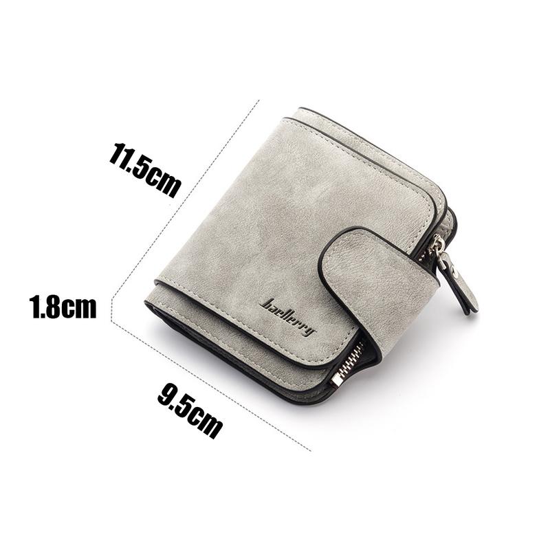 20 Colors Wallet Clutch with Credit Card Holder and Zipper Coin Pocket Purse for Women