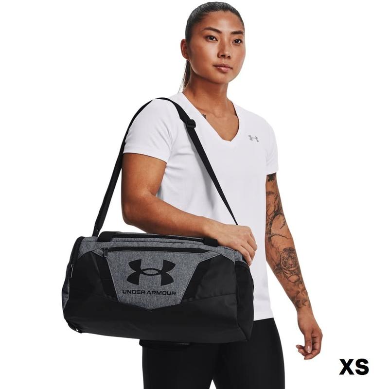 NEW Under Armour Unisex-Adult Undeniable 5.0 Duffle , Pitch Gray Medium Heather (012) Black , Medium