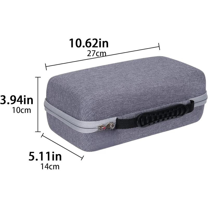 Hard Travel Case Replacement for Halo Bolt 58830 57720   Air 58830   ACDC Max 55500 mWh Portable Emergency Power Kit, Portable Phone Laptop Charger, Case Only (Grey)