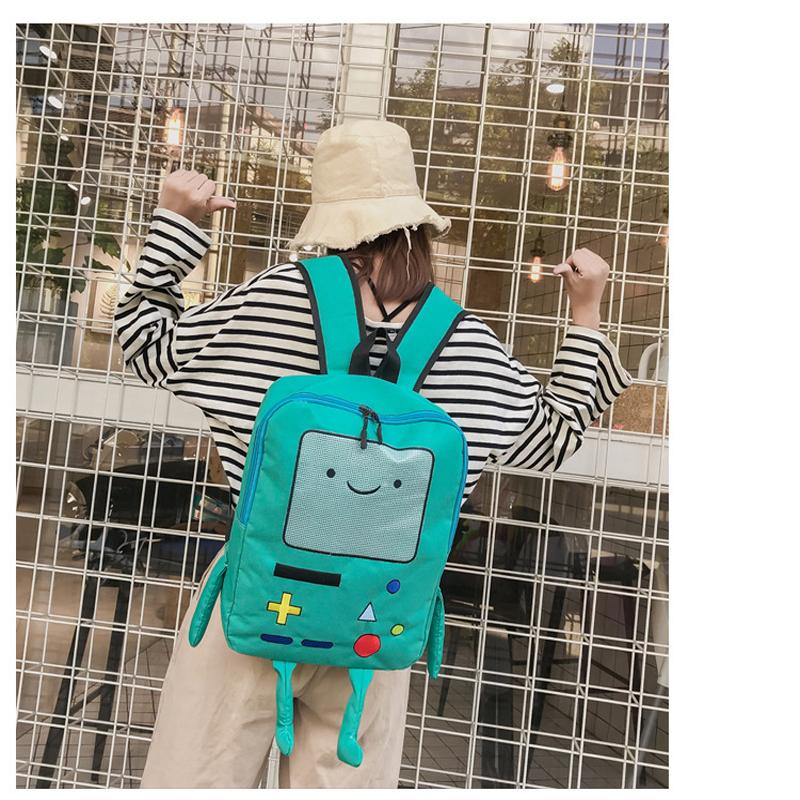 New Large Capacity Game Console Cartoon Bag Student Schoolbag Backpack Women's Shoulder Bag Cute Messenger Bag Shoulder Bag