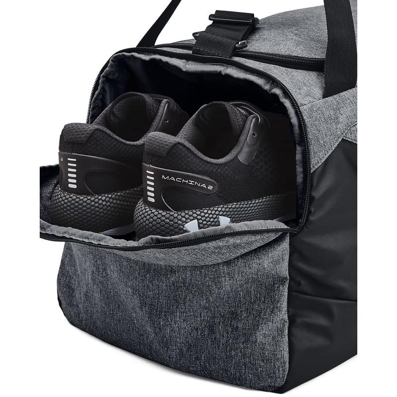 NEW Under Armour Unisex-Adult Undeniable 5.0 Duffle , Pitch Gray Medium Heather (012) Black , Medium