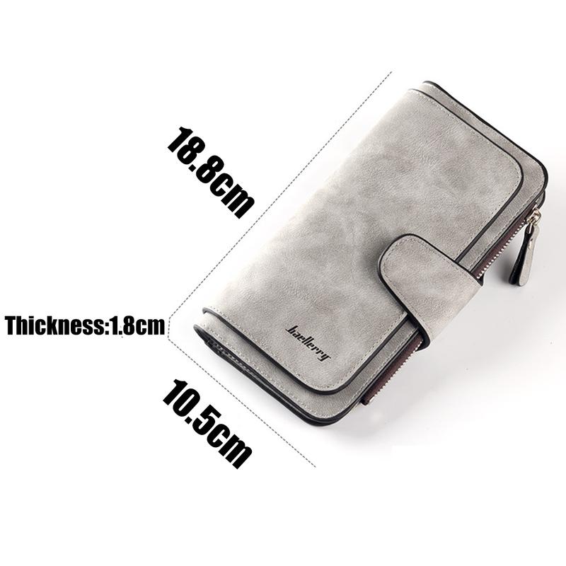 Wallet Card Phone Holder Purse For Women PU Leather