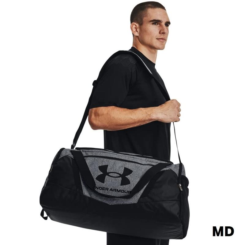 NEW Under Armour Unisex-Adult Undeniable 5.0 Duffle , Pitch Gray Medium Heather (012) Black , Medium