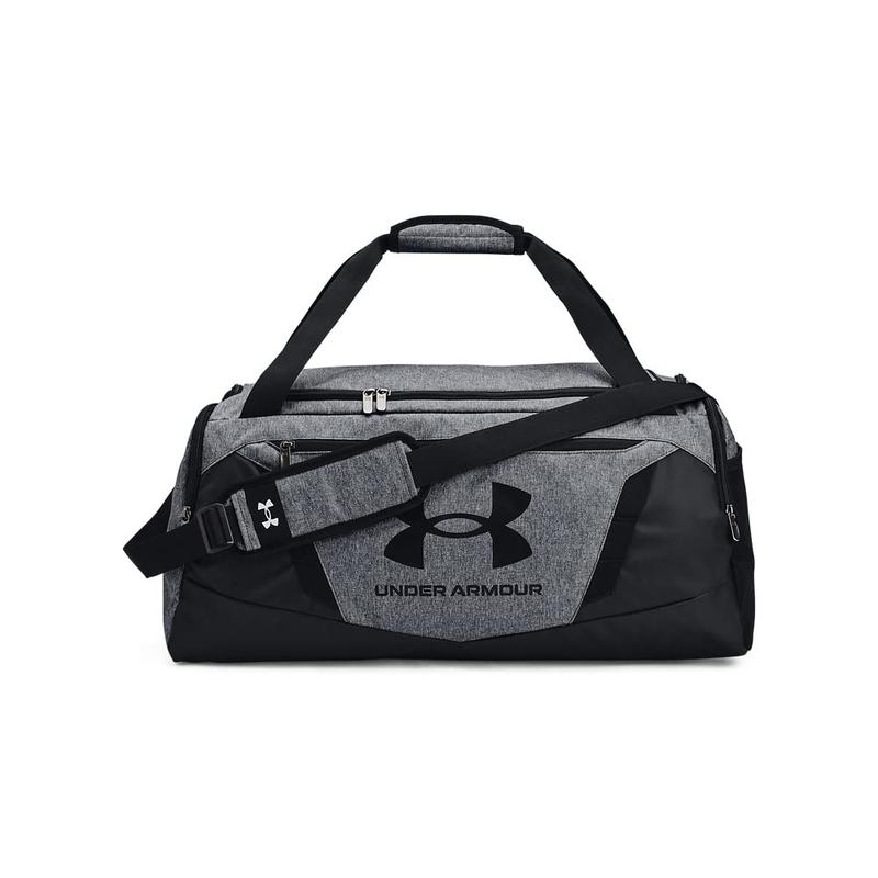 NEW Under Armour Unisex-Adult Undeniable 5.0 Duffle , Pitch Gray Medium Heather (012) Black , Medium