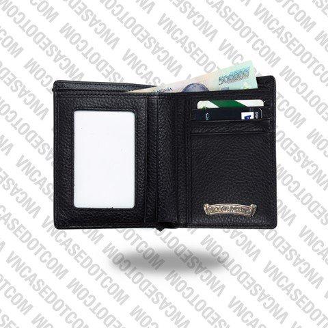 CHROME HEART Vertical Folding Wallet - High Quality PU Leather With Waterproof and Scratch Resitant durable classic