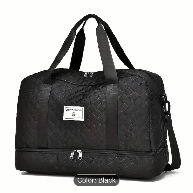 Luxury Large Capacity Duffel Bag for Travel and Gym with Wet Dry Separation Pockets