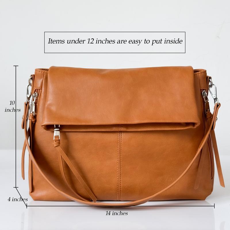 AAPRR Large Hobo Crossbody Bags for Women Vegan Leather Handbags Tote Purse Shoulder Bag Women's Handle Bags with Wide Strap fashionable Women's Large