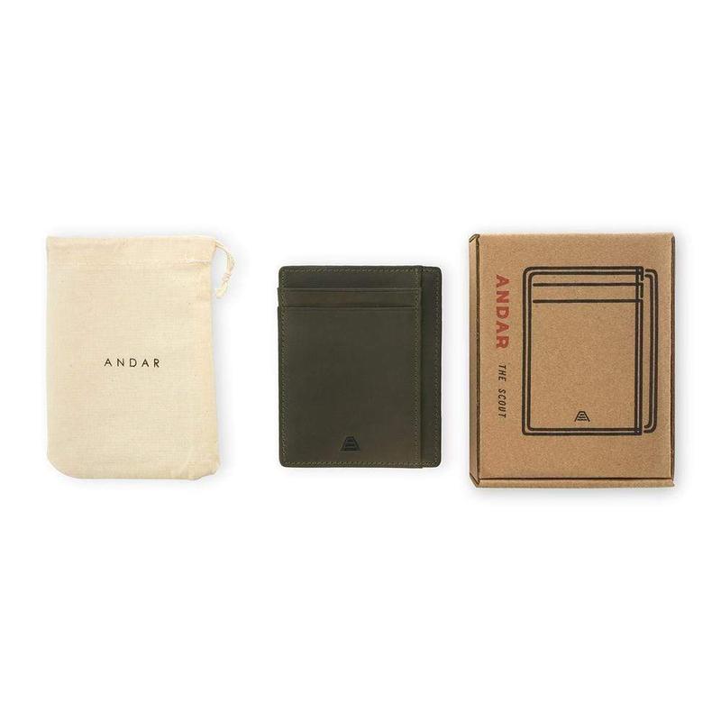 The Scout Leather Cardholder with RFID