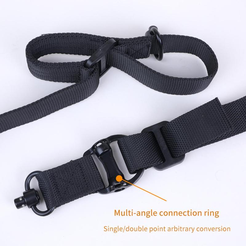 2 Point Sling, Quick Release Bag Shoulder Strap With QD Swivel Mount For Versatile Outdoor Sports Use, Outdoor Sports Accessories