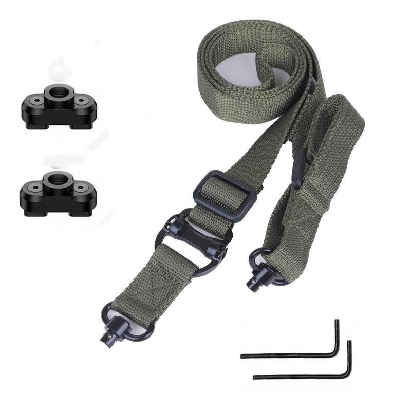 2 Point Sling, Quick Release Bag Shoulder Strap With QD Swivel Mount For Versatile Outdoor Sports Use, Outdoor Sports Accessories