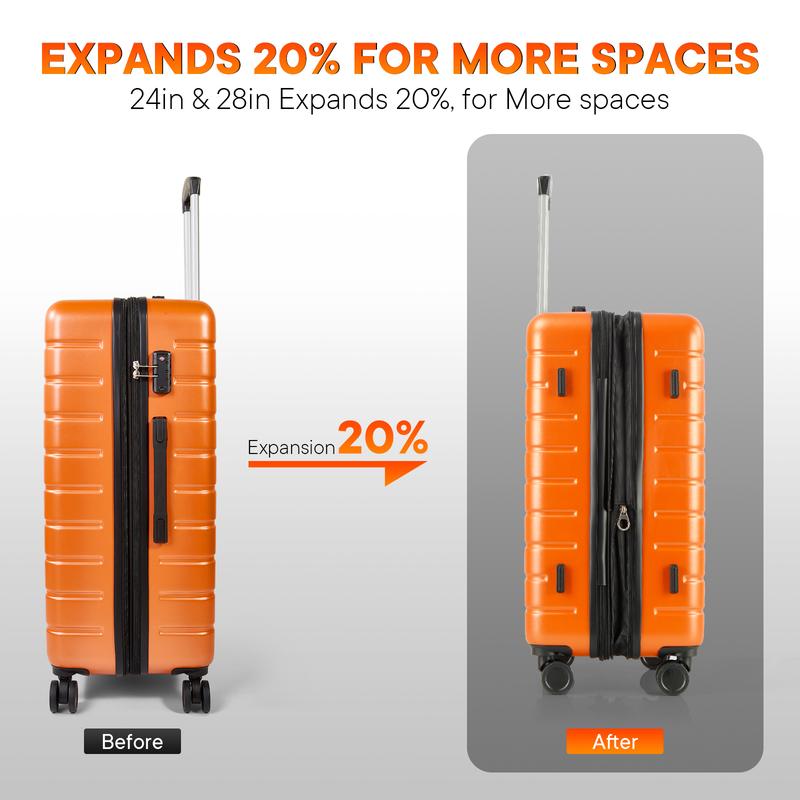 Multifunctional luggage. TSA locks. Smooth 360° maneuverability. Waterproof compartment, electronics space.