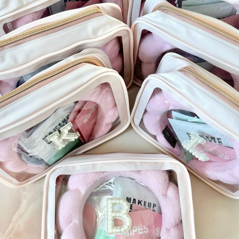 Spa Pamper Care Package with Makeup Bag Bachelorette Party Gift Bag Party Favor