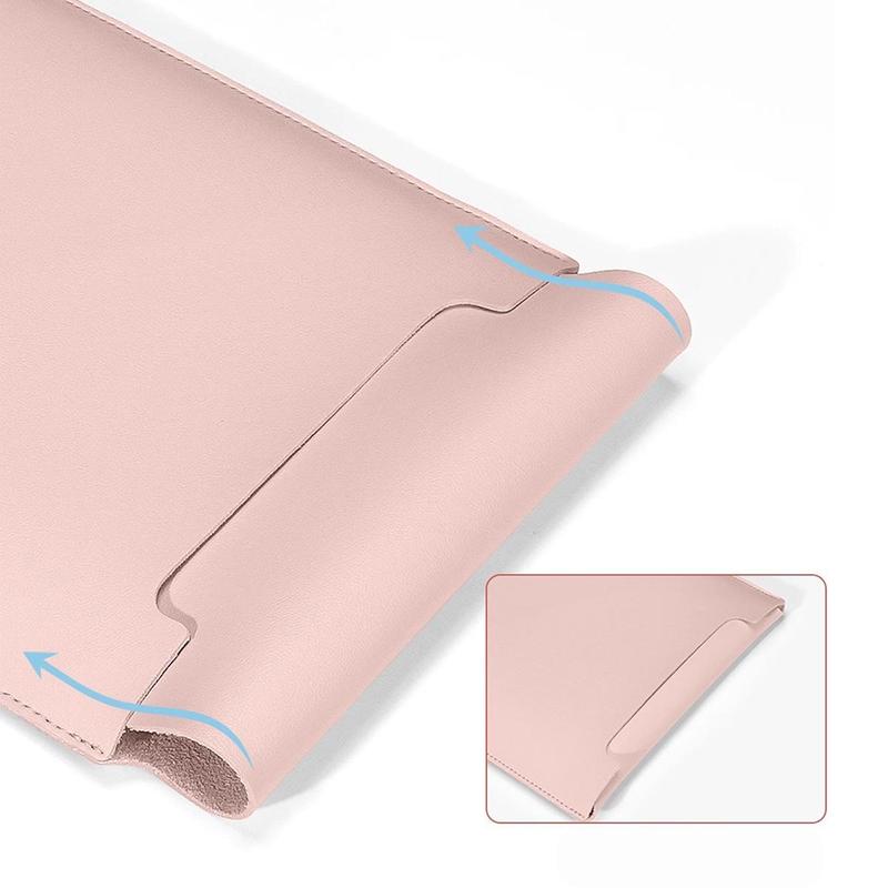 Portable Solid Color Tablet Bag, 1 Count Waterproof Anti-scratch Laptop Storage Bag, Minimalistic Laptop Bag With Creative Mouse Pad Function