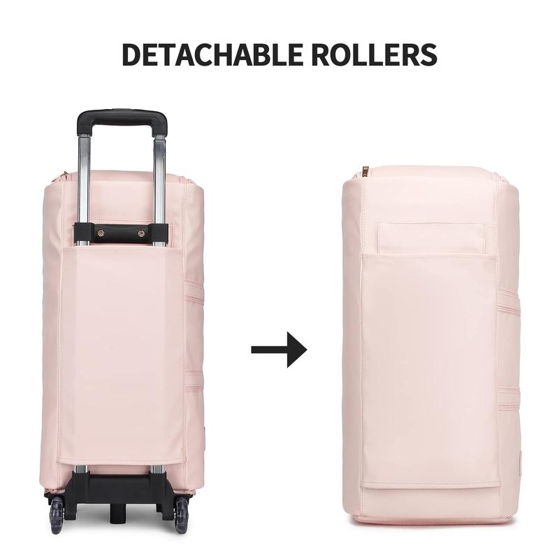 SEYFOCNIA Rolling Garment Bags Garment Bag with Wheels dustproof unisex travel bags