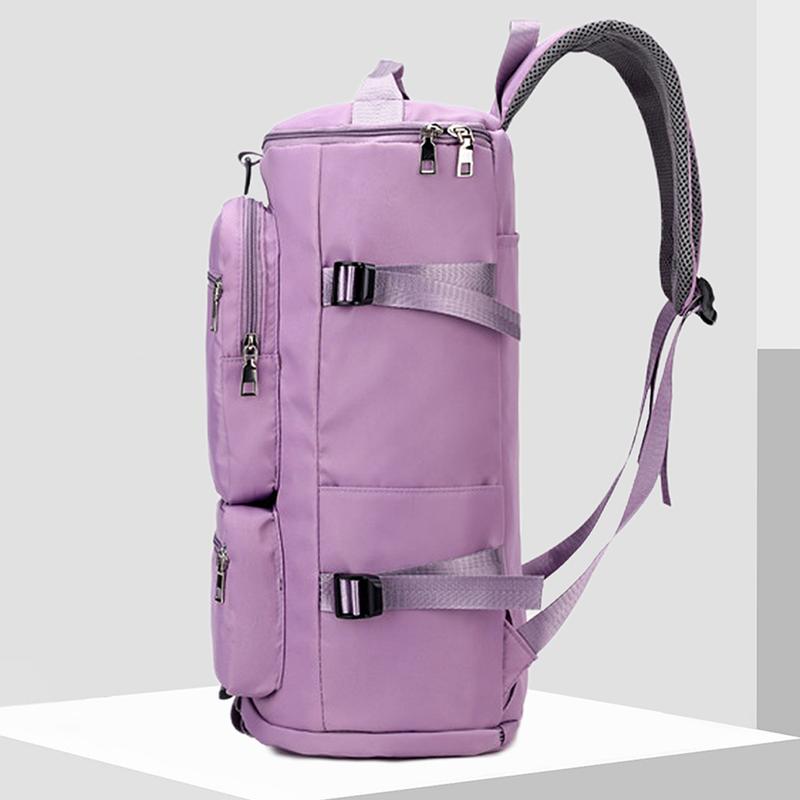 Travel Backpack for Women Men Waterproof Gym Backpack With Shoe Compartment Wet Dry Separation Bag Sports Bag