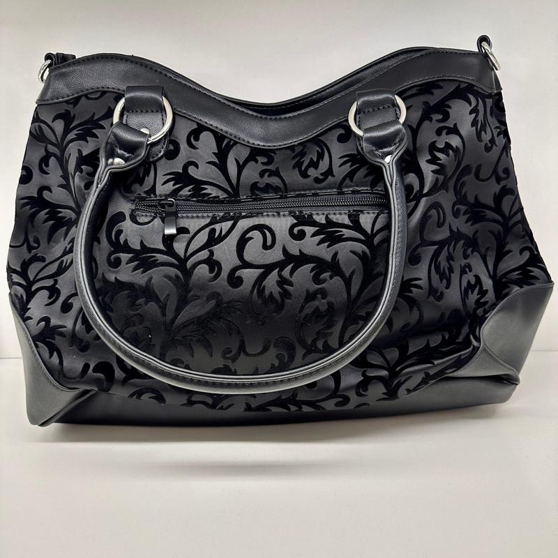 Floral Rose Convertible Tote Bag