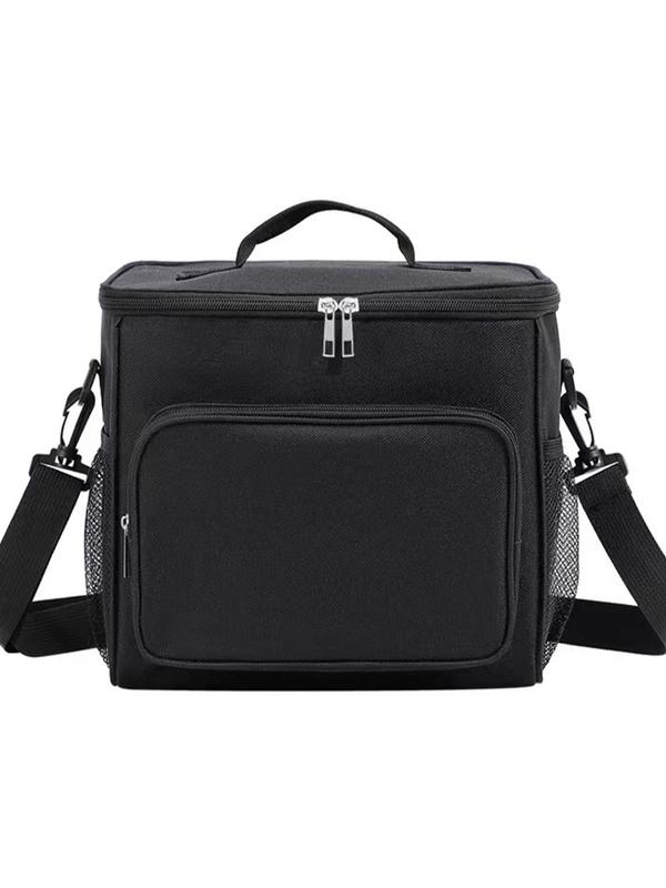 Portable Lunch Bag, Waterproof Office Cooler Lunch Box, Durable Insulated Lunch Bag with Adjustable Shoulder Strap, Insulated Case