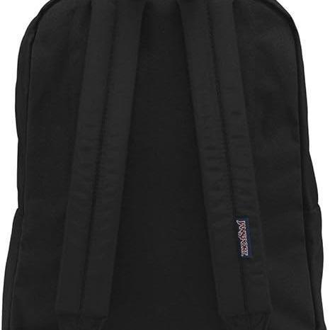 Classic fashion school backpack, black