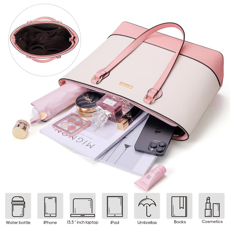 4PCS Women Fashion Handbags Purses Wallet Tote Shoulder Bags Casual Crossbody Bags, Best Valentine's Day Gift for Ladies Girls