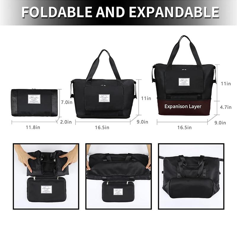 Foldable Travel Tote Bag for Women - Weekender Bags for Women, Item Travel Bag