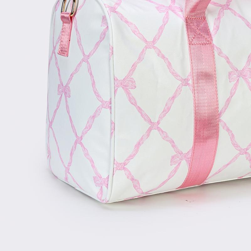 Aldult Pink Bow-knot Duffel Bag