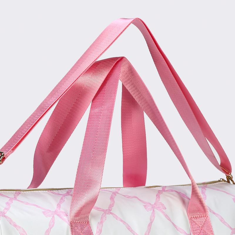 Aldult Pink Bow-knot Duffel Bag