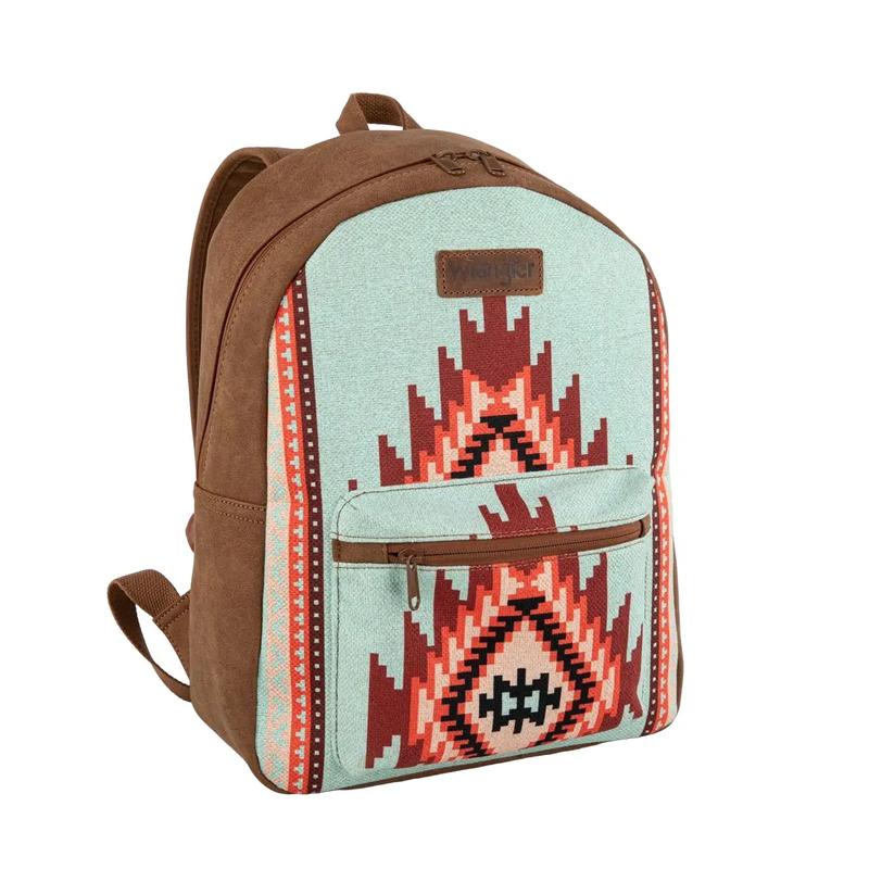 Dani Morgans x Wrangler Western Horizon Collection Canvas Backpack