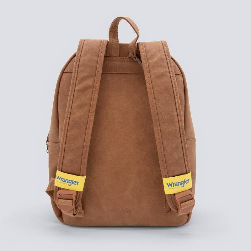 Dani Morgans x Wrangler Western Horizon Collection Canvas Backpack