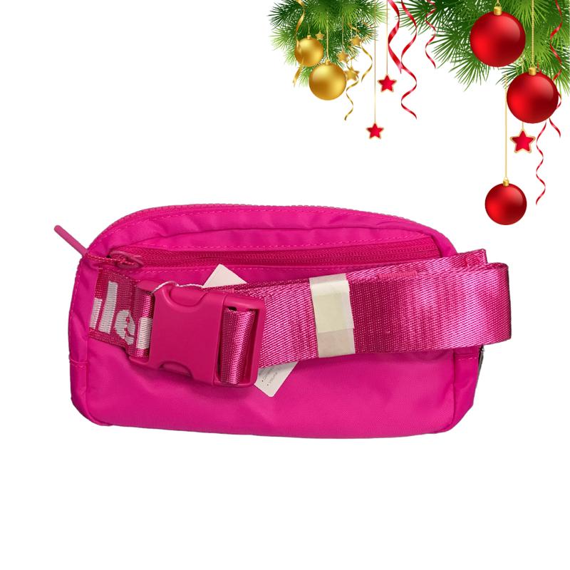 Everywhere Belt Bag for Unisex, Stylish Waist Pack with Adjustable Strap, Secure Zipper Pockets, Sleek Design, Ideal for Daily Use, Outdoor Activities