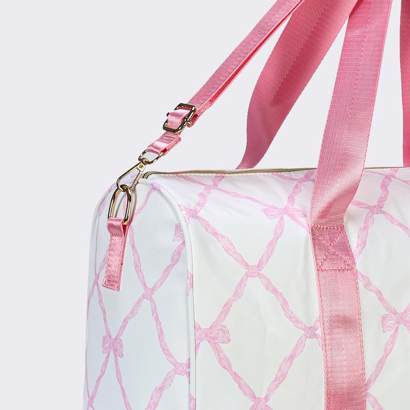 Aldult Pink Bow-knot Duffel Bag