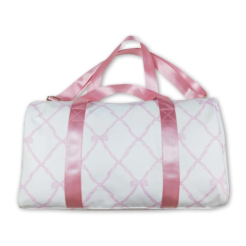 Aldult Pink Bow-knot Duffel Bag