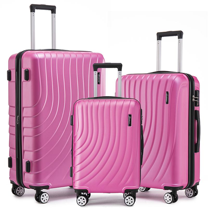 UIIMIII Luggage Sets 3 Piece with Hard-Shell, Expandable, Lightweight, 360 Spinner Wheels & TSA Lock