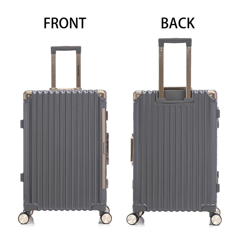 Luggage Sets Polycarbonate (PC) & aluminum frames  20 25 29 inch three model set,password lock, suitable for travel suitcases and suitcases