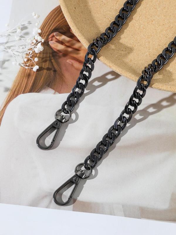 Women's Fashion Chain Strap for Bag, Casual Zinc Alloy Chain for Daily Use, Basic Trendy Versatile High-quality Daily Chain Bag Strap for Women & Men