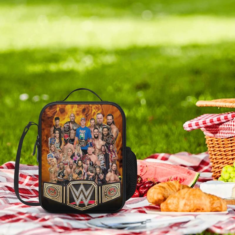 WWE Travel Backpack - Lightweight Multifunctional Sports Daypack with Large Capacity, 17 inches