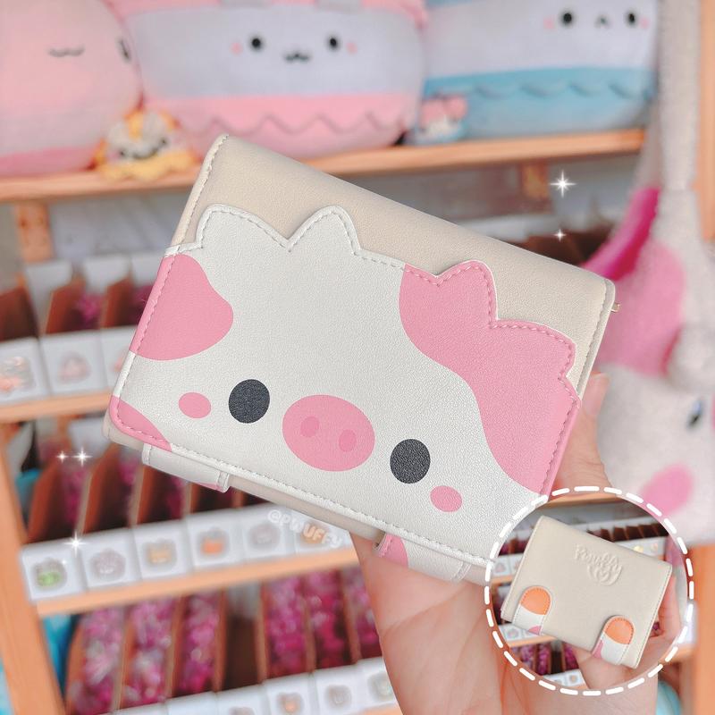 Pwuffy Connie the Strawberry Cow Wallet - Pwallet Collection