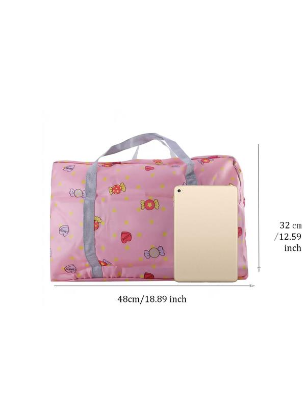 Fashionable Large Capacity Foldable Travel Bag, Lightweight Foldable Travel Bag, Simple Design Foldable Travel Bag