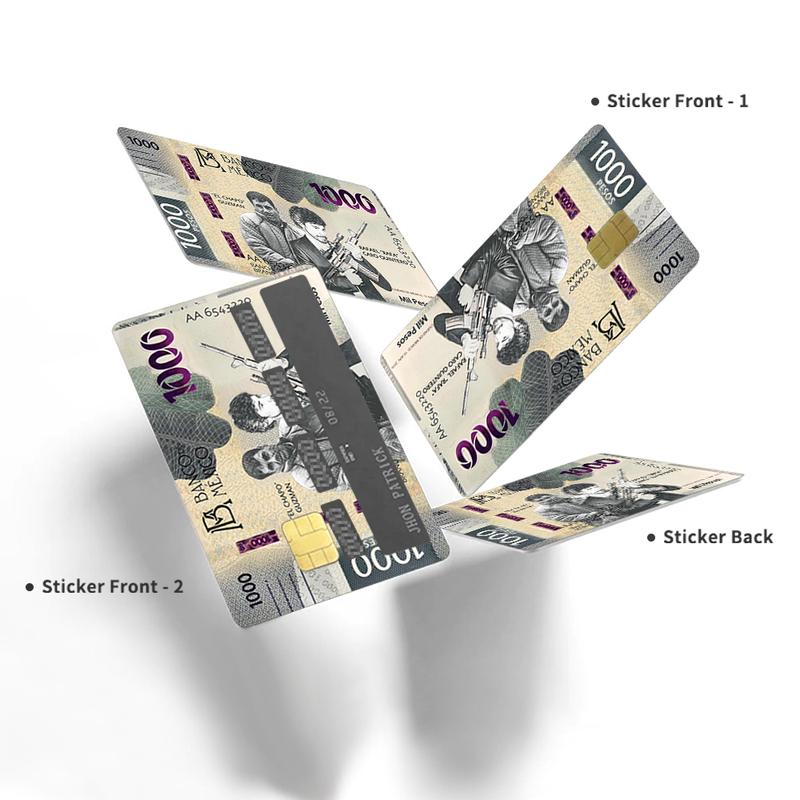 Don Joaquin y Rafa Caro Debit Credit Card Skin Covers