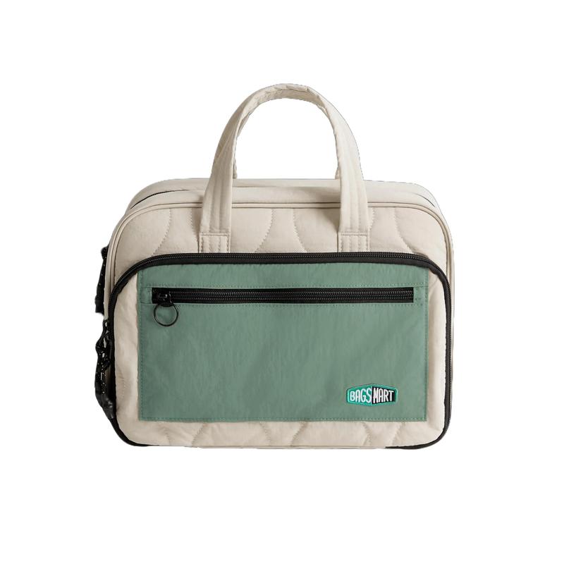 BAGSMART Hanging Travel Toiletry Bag with Waterproof Compartment