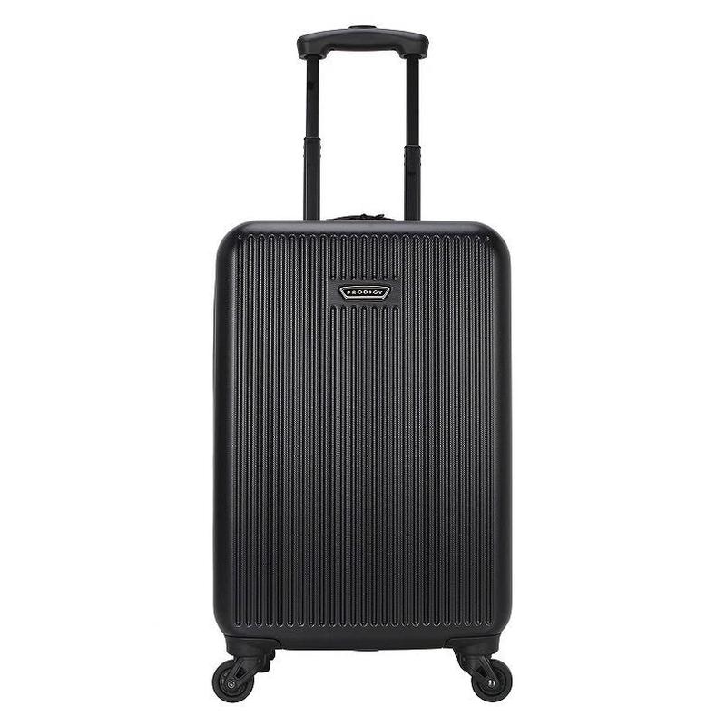 Prodigy Resort 20-Inch Carry-On Fashion Hardside Spinner Luggage with 2 Compartments and Telescoping Handle - Durable Hardside Construction