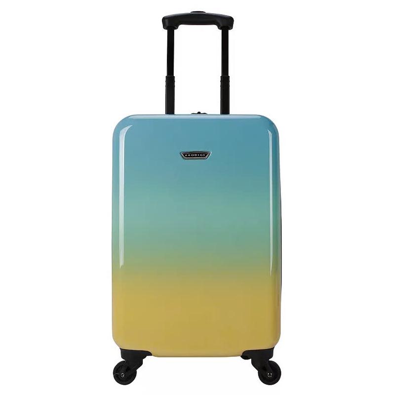 Prodigy Resort 20-Inch Carry-On Fashion Hardside Spinner Luggage with 2 Compartments and Telescoping Handle - Durable Hardside Construction