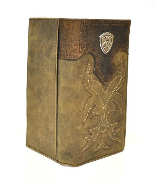 Casa Raul Ariat Rodeo Brown Boot Stitch - Accessories Wallet  - A3510844