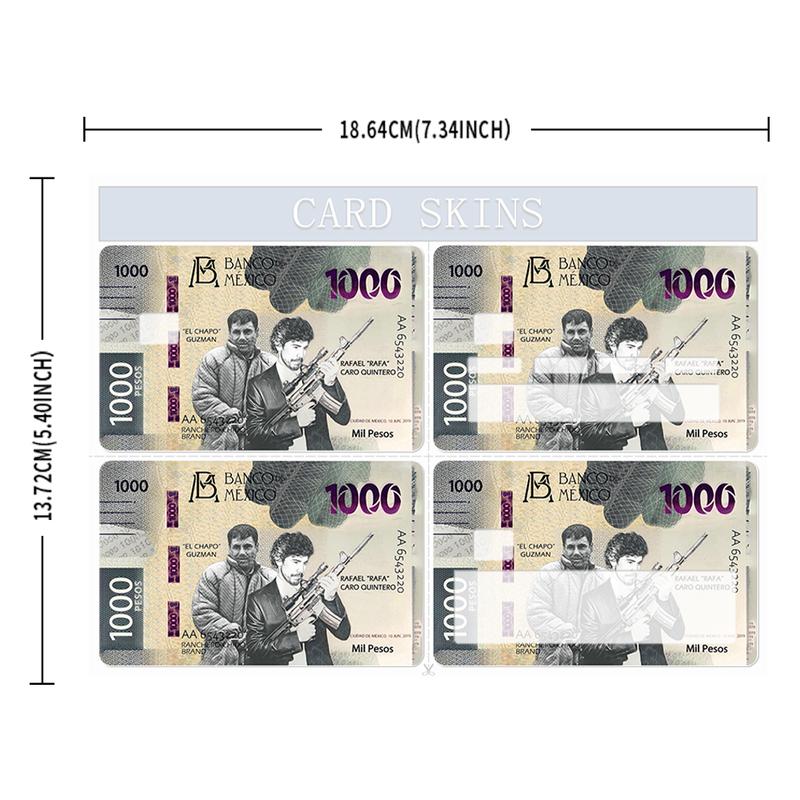 Don Joaquin y Rafa Caro Debit Credit Card Skin Covers