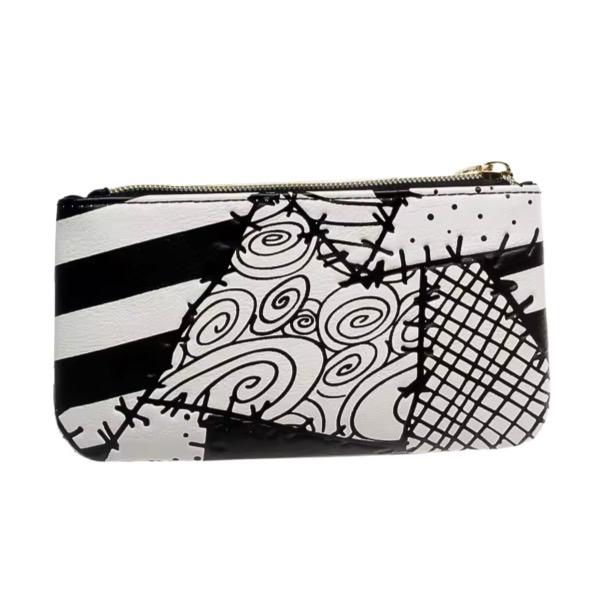 Jack Skellington Fold Over Card Holder Wallet - The Nightmare Before Christmas