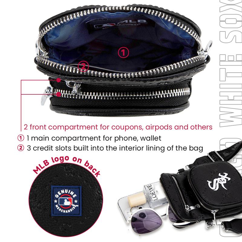 [MLB] Crossbody Bag Perfect Gifts for Sport Fans for Camping Hiking