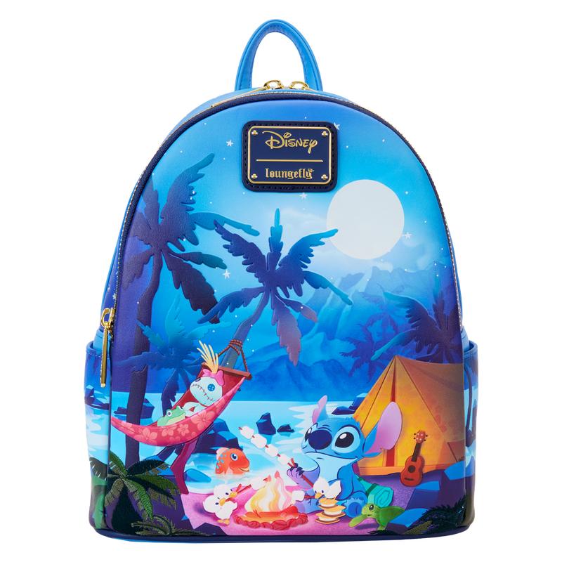 Stitch Camping Cuties Glow Mini Backpack