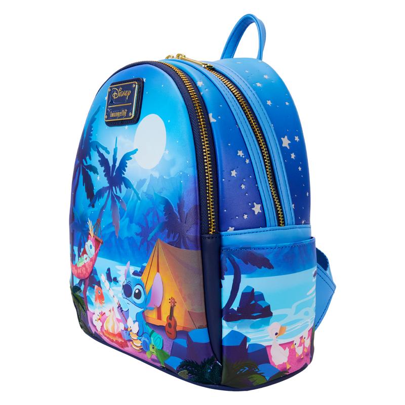 Stitch Camping Cuties Glow Mini Backpack