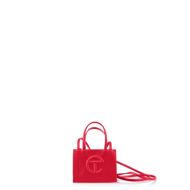 Telfar Small Red Shopping Bag